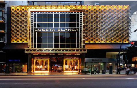 桐柏门头设计与商业空间的纽带。