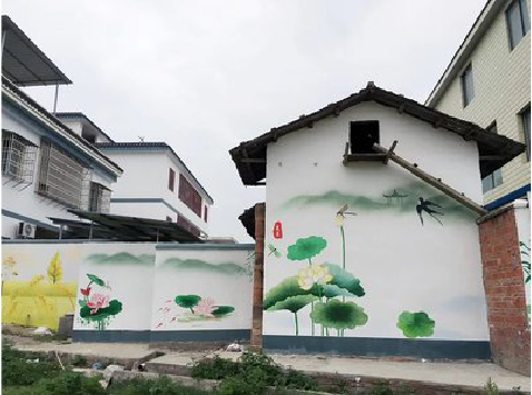桐柏室外墙绘-从选材到保养。