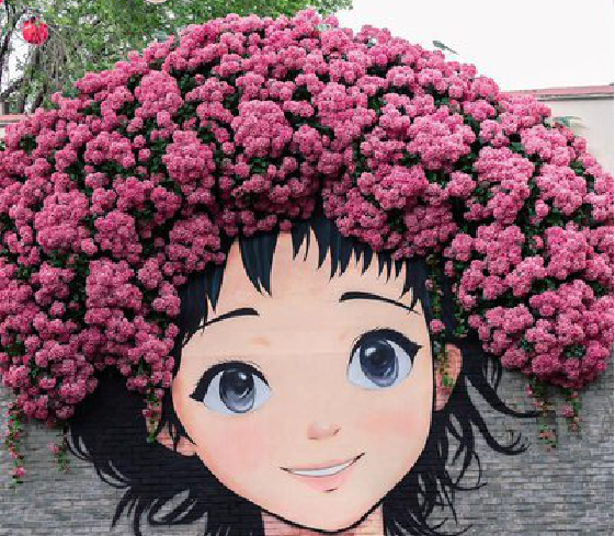 桐柏墙体彩绘-网红墙打卡