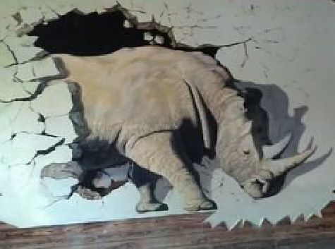 桐柏在墙绘中，如何绘制3D效果？