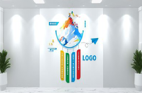 桐柏公司企业形象墙的工艺材料有哪些？