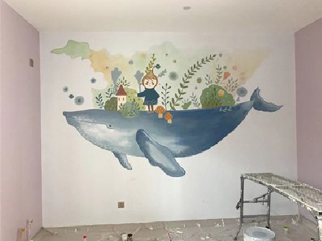 桐柏手绘墙的特点及优势。